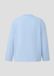 s.Oliver Sweatshirt pour femme en flocké coupe décontractée bleu clair