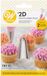 Wilton Spuitmondje & Spuitzakkken Dropflower #2D set/3