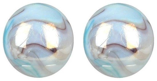 Don Juan Knikkers megabonken white tiger 2 stuks - Hout - Multi