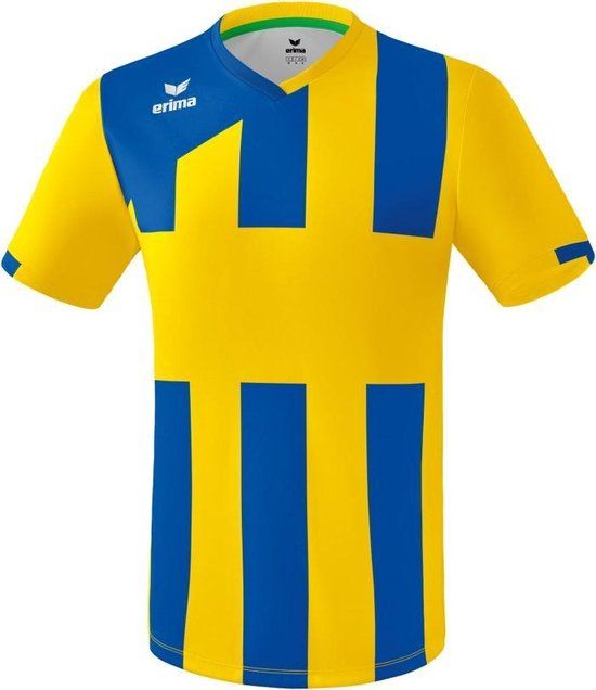 Erima Siena 3.0 Shirt Korte Mouw Kinderen Geel Maat 140