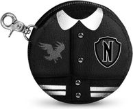 Woensdag Karactermania Wednesday Varsity Casual-Cookie Portemonnee - Zwart