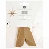 Papierstern, Rico Design Papierstern, Kraftpapier, 28 cm, FSC MIX