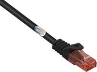 Renkforce RJ45 Netwerkkabel, patchkabel CAT 6 U/UTP 15.00 m Zwart