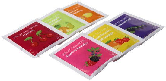 ACORUS Fruitthee set, 60 stuks