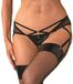 Obsessive – Dominna Crotchless Thong – Black