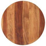 VidaXL Tafelblad rond 50 cm acaciahout massief