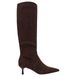 Steve Madden Davis suèdelook laarzen met hak - bruin