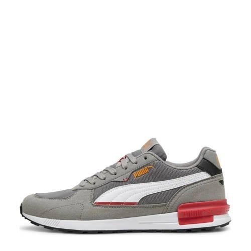 Puma Graviton Sneakers - Grijs/Wit/Rood