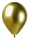 Pack 50 balloons metallized in natural latex Premium Quality G120 (Ø 33cm / 13"), gold metallized