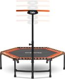 Salta Fitness Trampoline with Handle - ø 128 cm - Orange