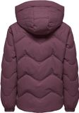 JDY JDYPOWER SHORT HOOD PUFFER OTW HAB Femme Veste matelassée XL Huckleberry