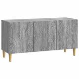 vidaXL TV-kast 99 x 34,5 x 50 cm Grijs Sonoma Bewerkt hout