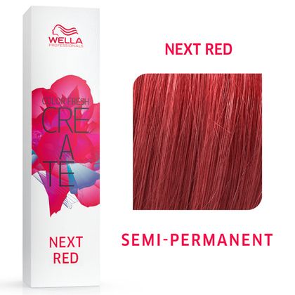 Wella Color Fresh Create Semi-Permanent Hair Color - Red - 60ml