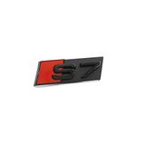 Audi 4K8071805 opschrift S7 zwart/rood Tuning Exclusive radiatorgrill Clip Black Edition Emblem