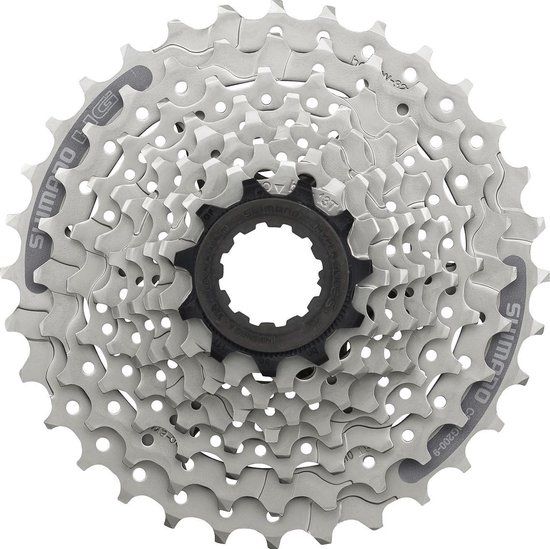 Shimano CS-HG201-9 Cassette - 9 Speed - 11-32T - Silver