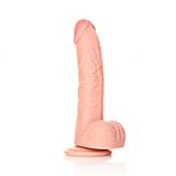 Shots - RealRock Icecat Dildo with Balls and Suction Cup - 8''/ 20,5 cm