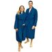 Badjas S/M 360 gr/m2 bijennest, 100% katoen, marineblauw
