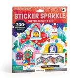 Christmas Mudpuppy Christmas Cheer Sticker Sparkle Poster Activity Kit