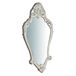 Shabby Biscottini INTERNATIONAL ART TRADING V-L6487 wandspiegel shabby chic 76 x 40 cm/decoratieve wandspiegel/witte entreespiegel
