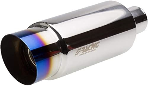 Simoni Racing ESR086/B sportuitlaat Small Fire Shot Universal roestvrij staal