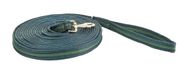 HKM Soft 8 m lang Longe Donkerblauw/Groen 800 cm