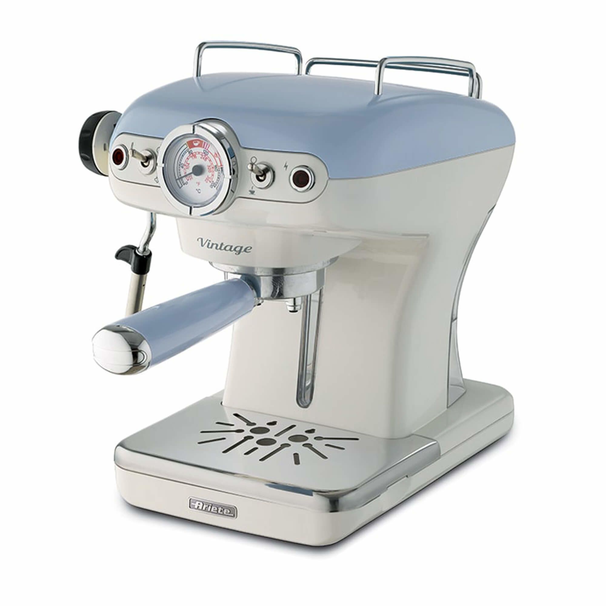 Ariete 1389/15 Espressomachine - 0.9L - Handmatig - 15 Bar - Blauw/Wit