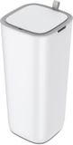 EKO Morandi Smart Sensor Bin - 30 Liter - White - Plastic - Touch Trash Can
