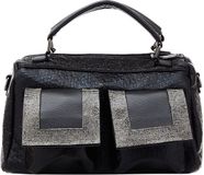Faina Handtas Zwart Glitter