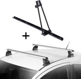 ORION Porte-vélos + VDP EVO ALU Barres de toit pour Mazda CX-5 (KE) 5 portes (2012-2017)