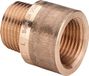 Viega Rallonge, R 3/8, Rp 3/8, L 50 cuivre rouge ou bronze silicium Modèle 3525, 359553