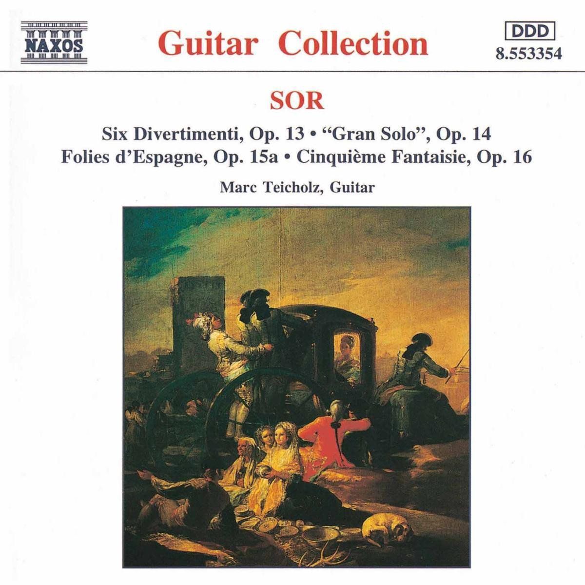 OUTHERE Sor Fernando: Divertimenti Opus 13 Nr 1-6 - Sonata - CD