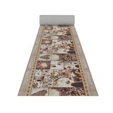 Italian Bed Linen Loper Made in Italy met digitale print, Coffee 50 x 50 cm