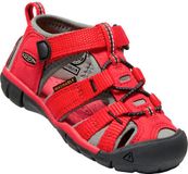 Keen Seacamp II CNX Sandalen Kinderen Unisex Racing Red / Gargoyle EU 19
