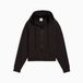 PUMA HER Comfort Crop Full-Zip Hoodie Zwart L