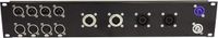 OMNITRONIC Panneau avant Z-19 8x D-Type/4xNL8/T 2U