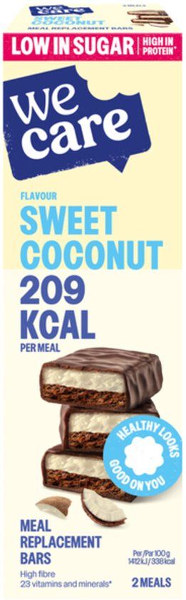 WeCare Bars Sweet Coconut - 124 gr