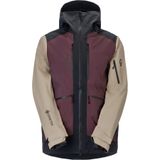 Scott Vertic GTX 3L, veste hardshell, homme, bordeaux/beige