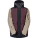Scott Vertic GTX 3L, veste hardshell, homme, bordeaux/beige