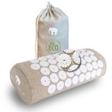 Bed of Nails Origineel ECO Acupressuur Kussen met 2,142 Pressure Spikes voor Nek en Schouder Pijn, Rug Pijn and Stress Verlichting, Draagtas, Maat 38 x 15 x 10 cm