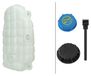 HELLA réservoir de compensation pour liquide de refroidissement en plastique avec couvercle, notamment pour VOLVO FM