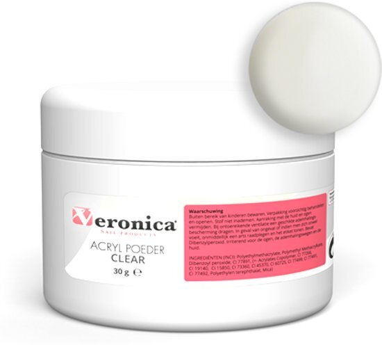 Veronica Nail Products Veronica NAIL-PRODUCTS Acryl powder TRANSPARANT