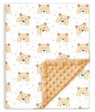 Baby Minky Baby Blanket 75x100 Cm