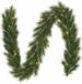 Edelman Bv 2x stuks guirlande de sapin verte avec guirlande lumineuse 25 x 270 cm 150 embouts