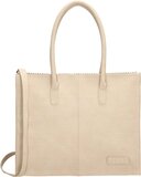 Zebra Trends Sanne Handtas/Schoudertas - Beige - Imitatieleer
