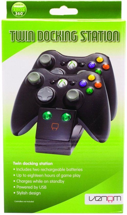 Venom Gaming Twin Docking Station X360 - Xbox 360