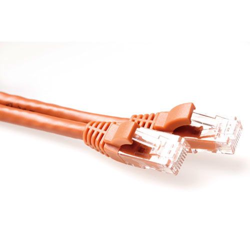 ACT Bruin 1,5 meter U/UTP CAT6 patchkabel snagless met RJ45 connectoren