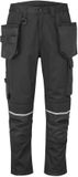 Portwest WX2 Eco Stretch Broek met holsterzakken CD845 - Zwart - 42