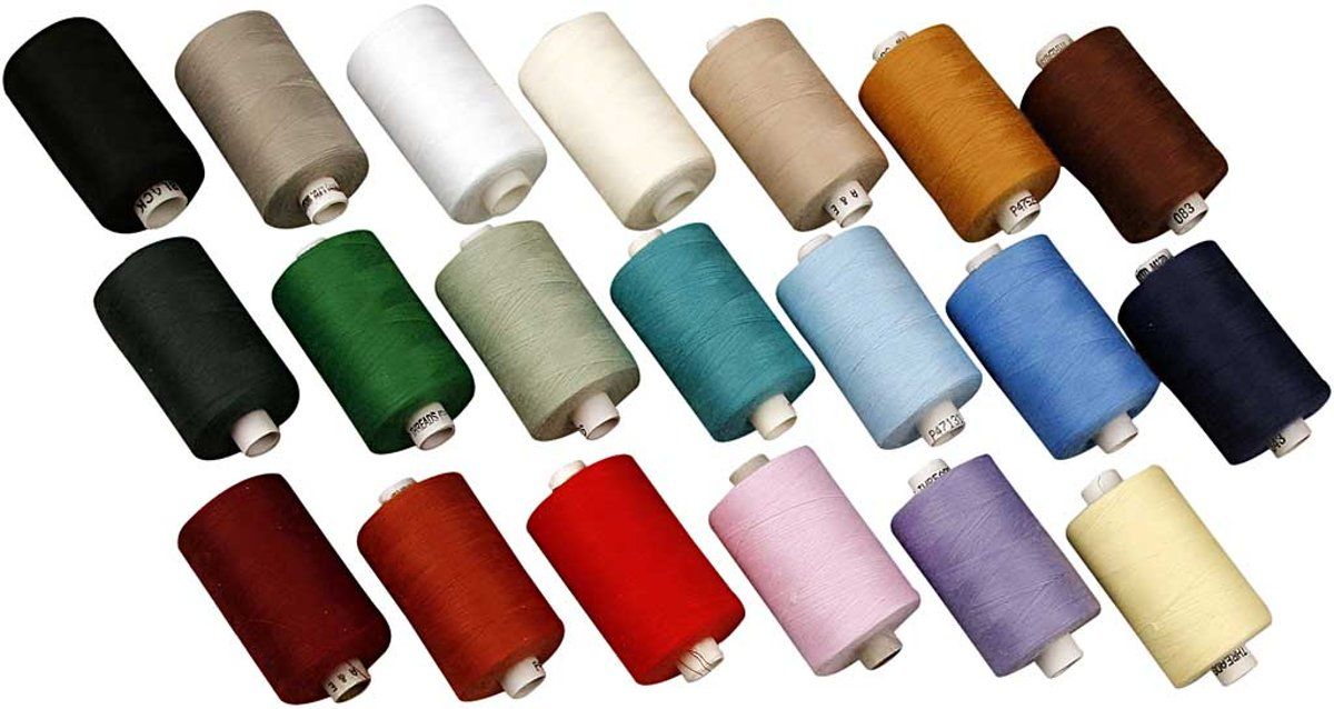 creotime Naaigaren Polyester 20 rollen