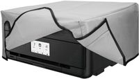 kwmobile hoes geschikt voor Canon Pixma TS9550 / G6050 / TR7550 / TR8550 - Beschermhoes voor printer - Stofhoes in lichtgrijs