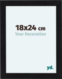 Your Decoration Cadre photo 75x98 cm MDF Noir mat Como